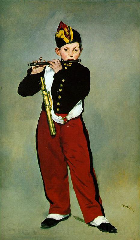 Edouard Manet The Fifer Spain oil painting art